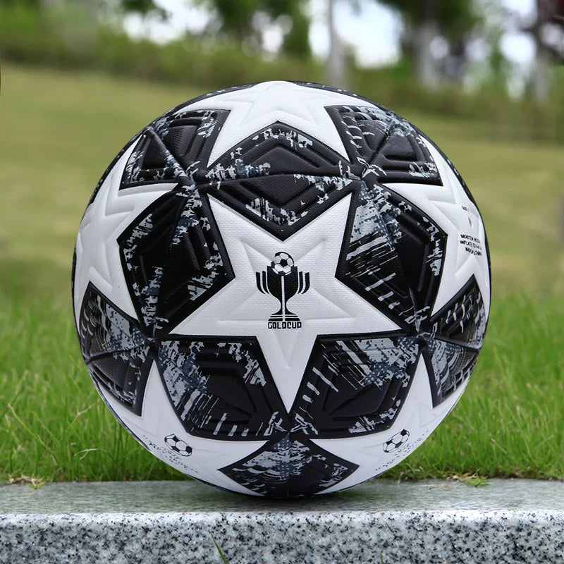 Straatvoetbal met griptextuur