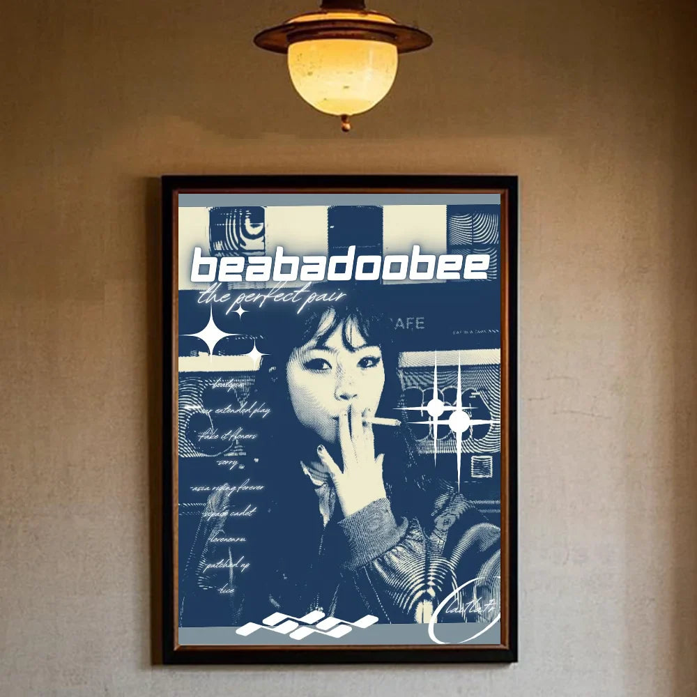 Grote posters met rustige uitstraling