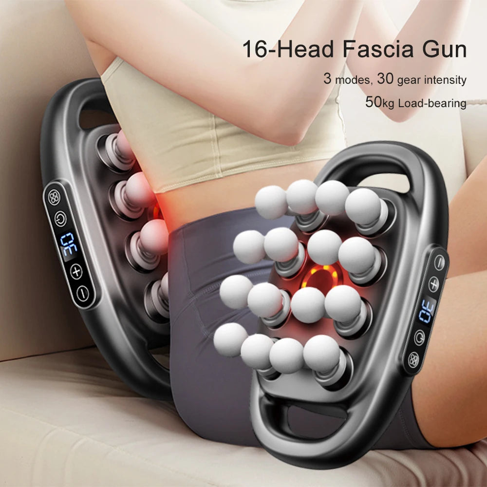 Massage gun met luchtkussenkop – Voor gevoelige zones
