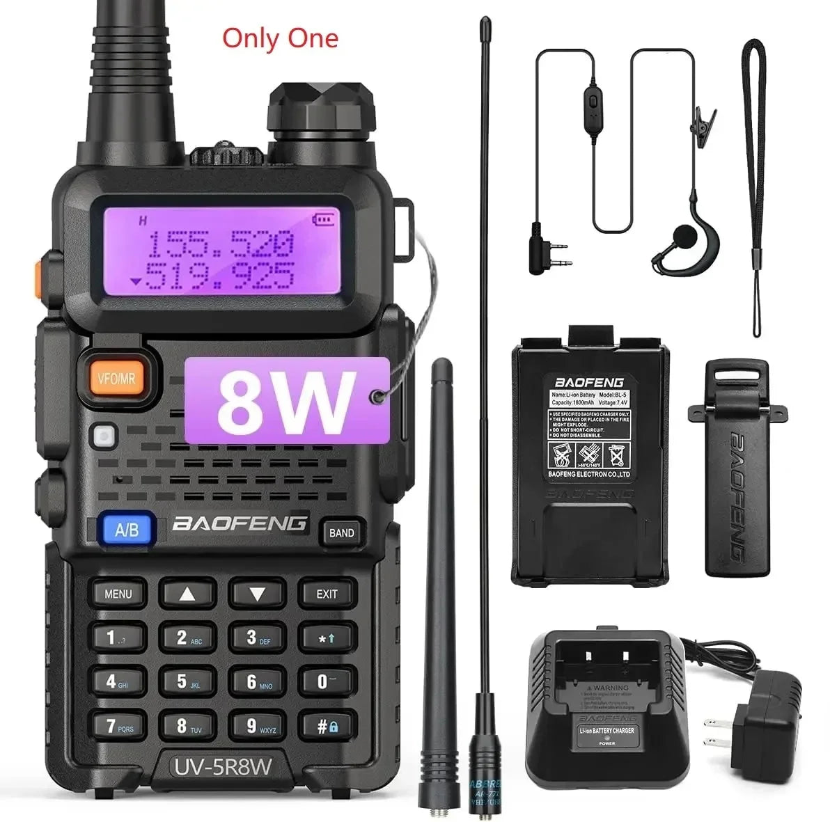 Professionele walkie talkie met groepsfunctie