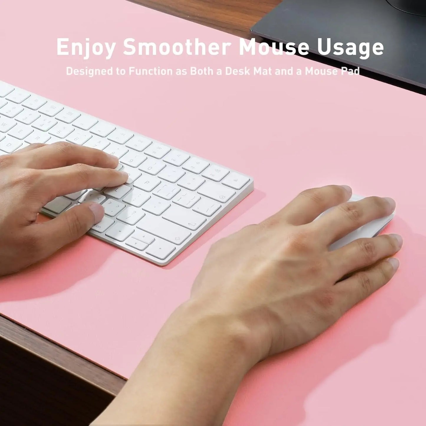 Muismat groot met ergonomische ondersteuning – Voor polscomfort
