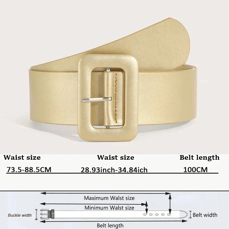 Zwarte riem dames perfect voor elke broek