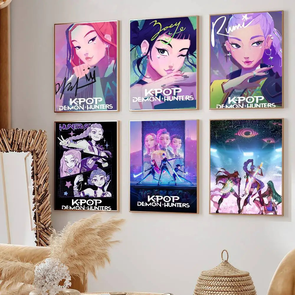 Poster met kaart van wereld of stad