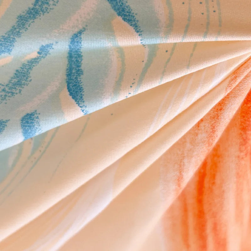 Beddengoed met tropische print β Vakantiegevoel in je kamer