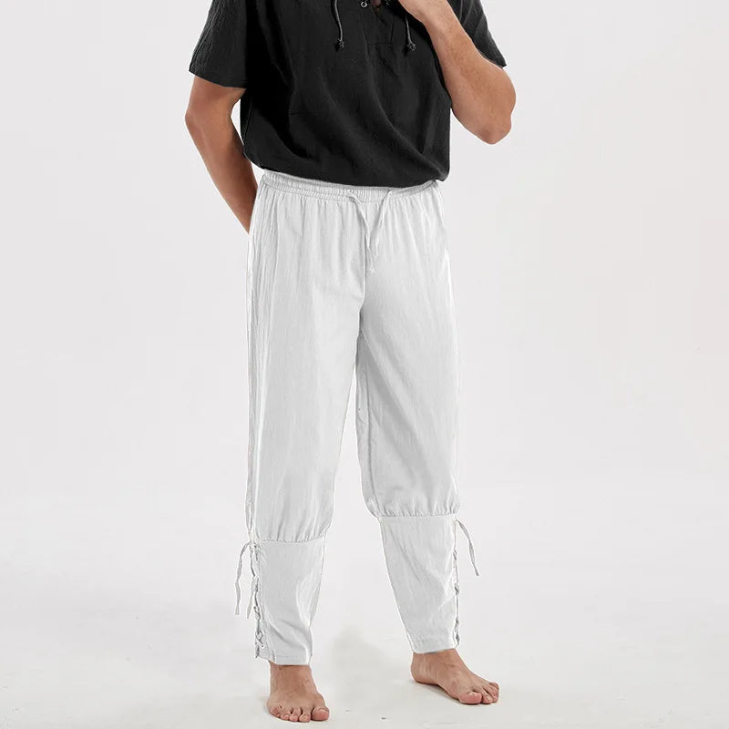 Zwarte linnen broek man – Elegant en luchtig tegelijk
