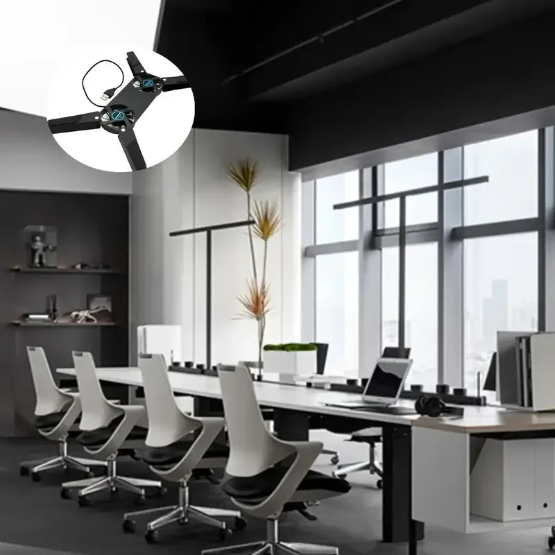 Ergonomische laptopstandaard voor thuiswerken