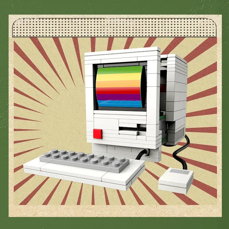 Decoratie woonkamer accessoires - Retro elektronica bouwpakket voor nostalgische sfeer