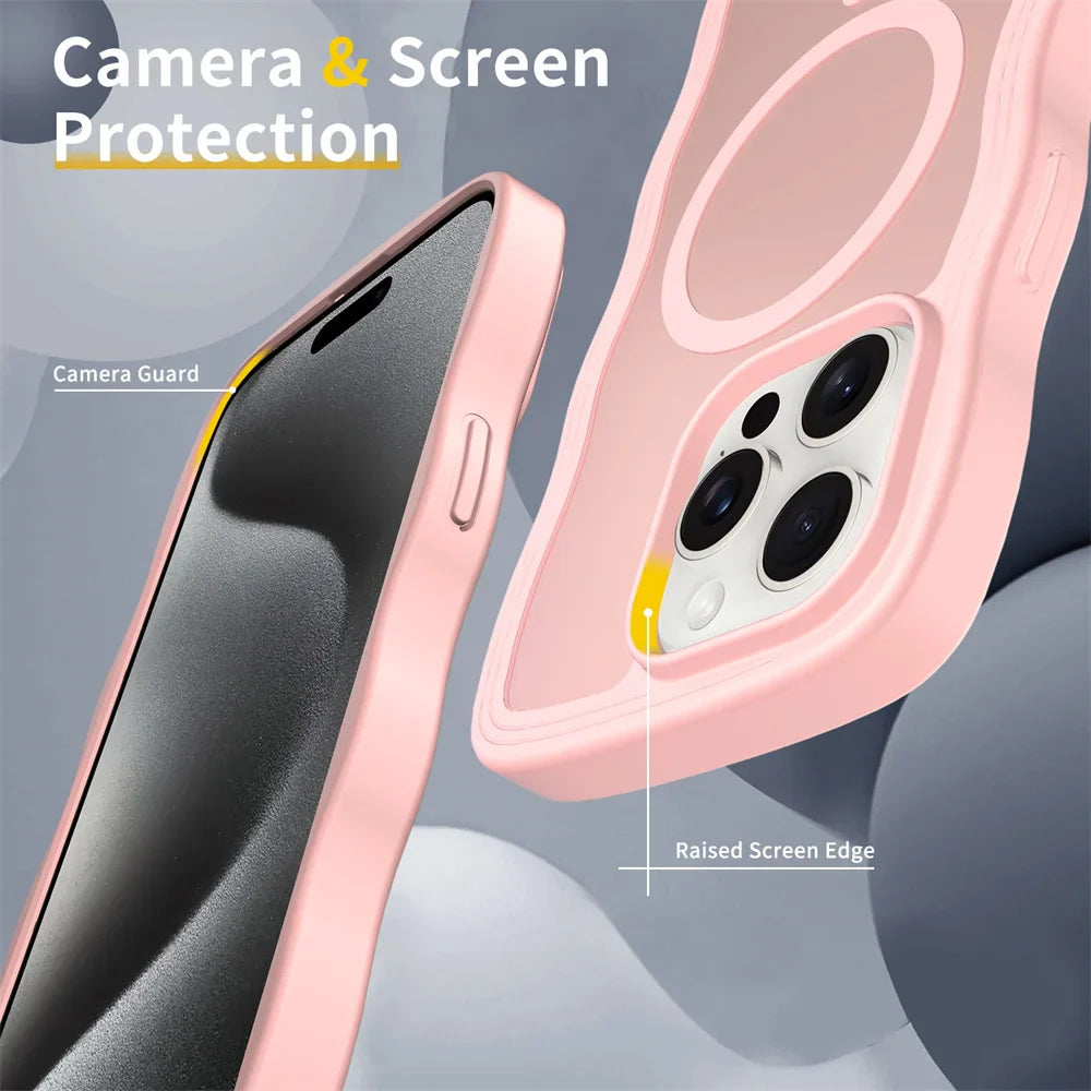 Anti-vingerafdruk telefoon hoesje voor iPhone 15