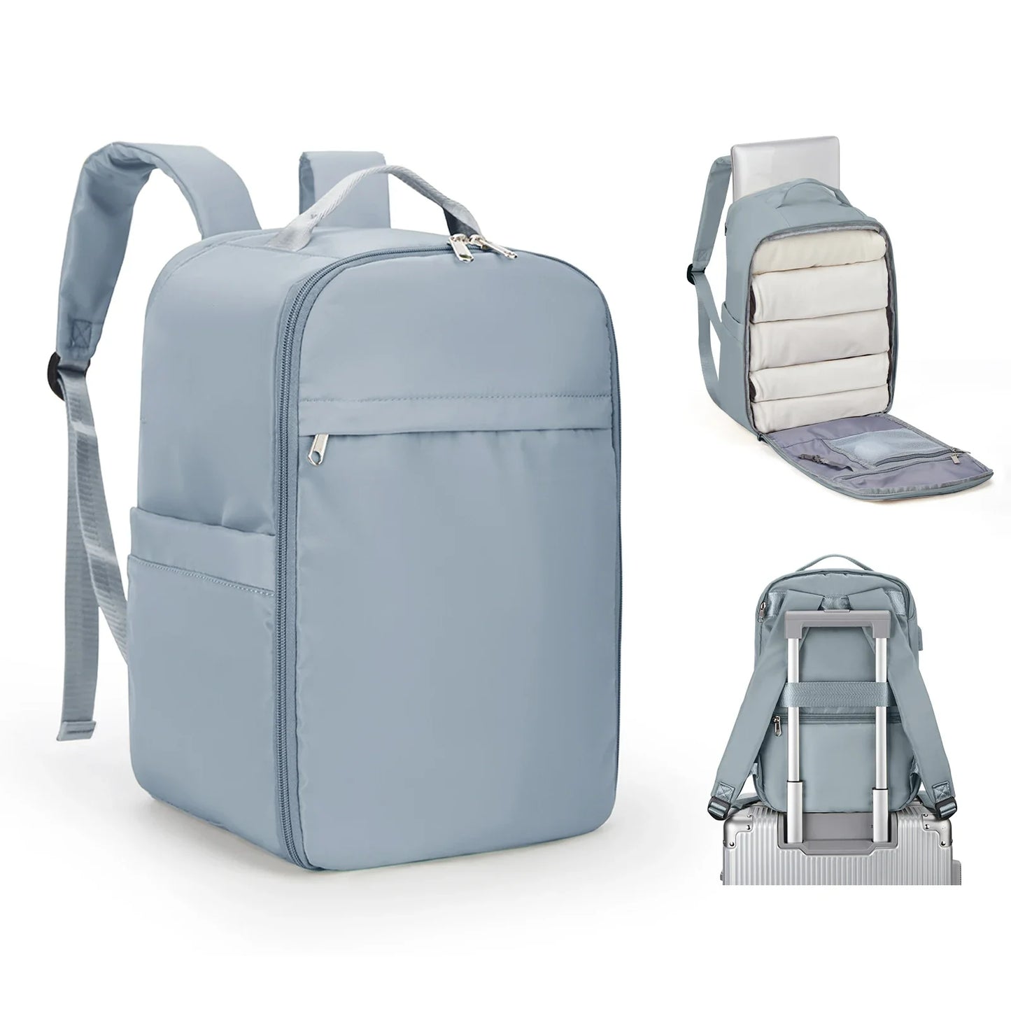 Handbagage rugzak met ergonomische schouderbanden