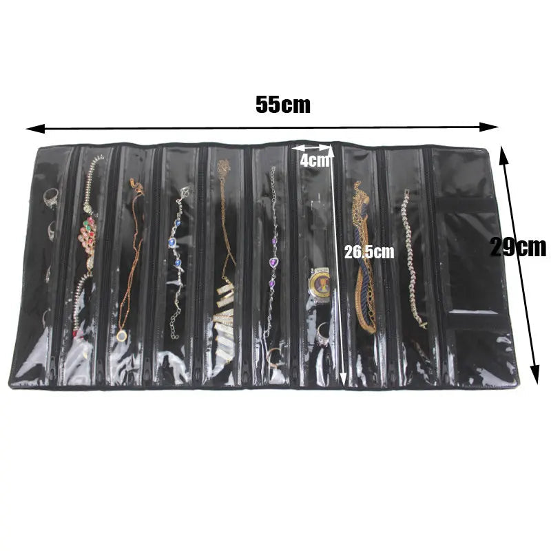 Twee-in-één sieradenhouder – Organizer en spiegel