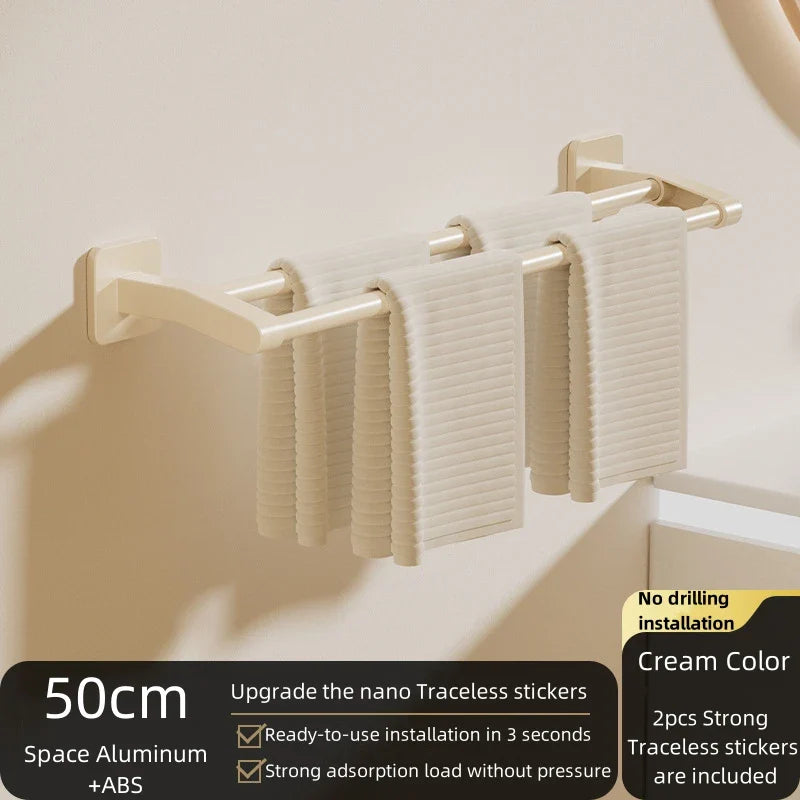 IKEA handdoek rek met extra plankje – Slimme opbergoplossing