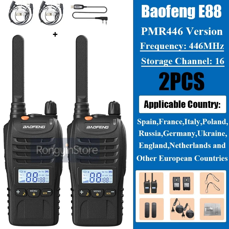 Waterdichte walkie talkies voor kinderen