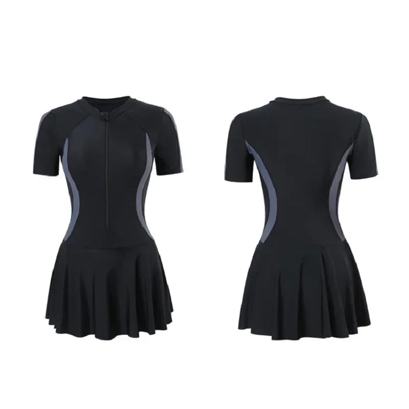 Zwemjurk met klassiek bloemenpatroon – Tijdloze charme