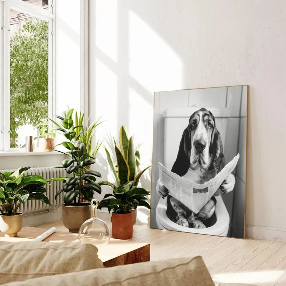 Poster in beige en zandtinten