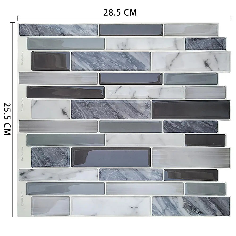 Blauwe mozaiek tegels toilet – Kleur met karakter