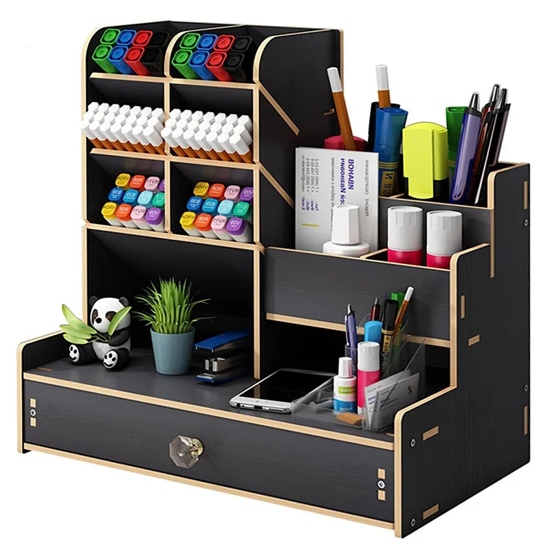 Desk organiser met vakken voor alle soorten stationery