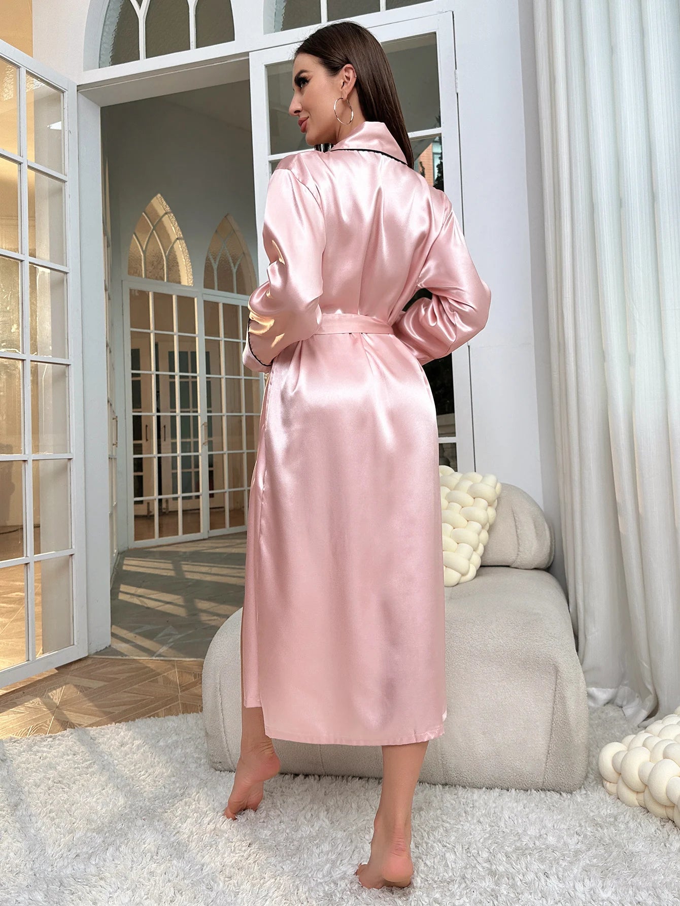 Ochtendjas dames badstof – Absorberend en comfortabel