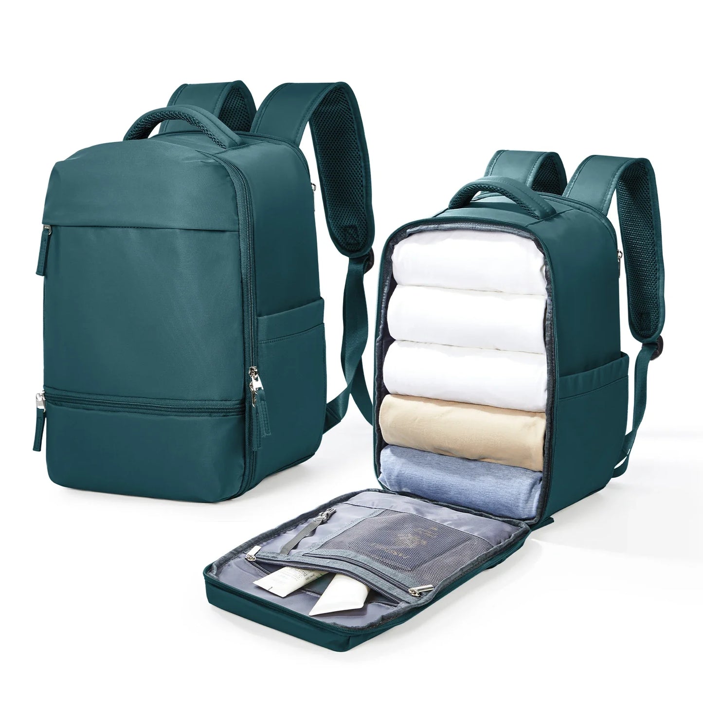 Ergonomische rugzak als handbagage