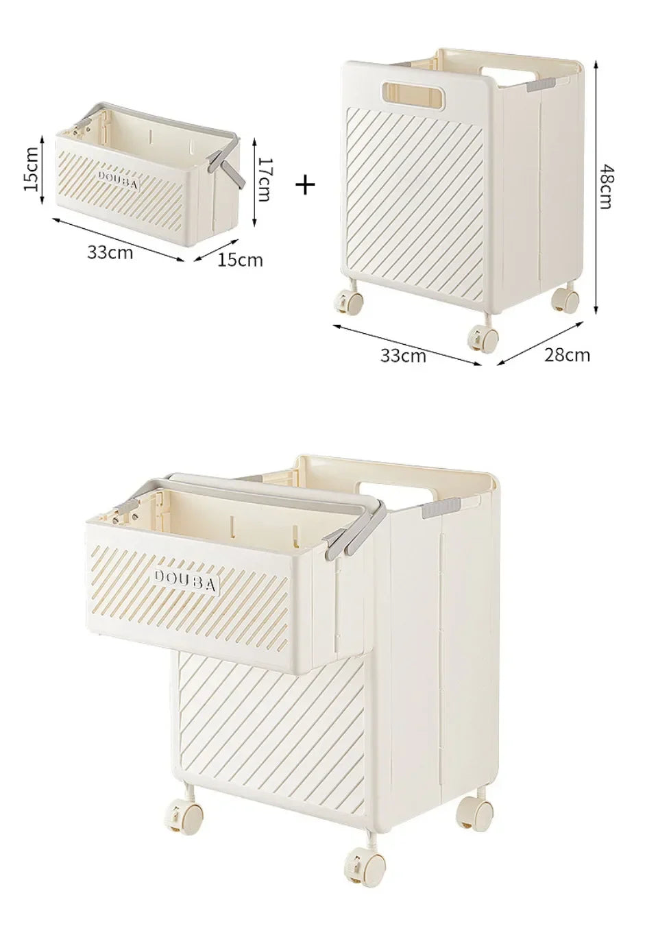 Wasmand – Handige opberger voor vuile was
