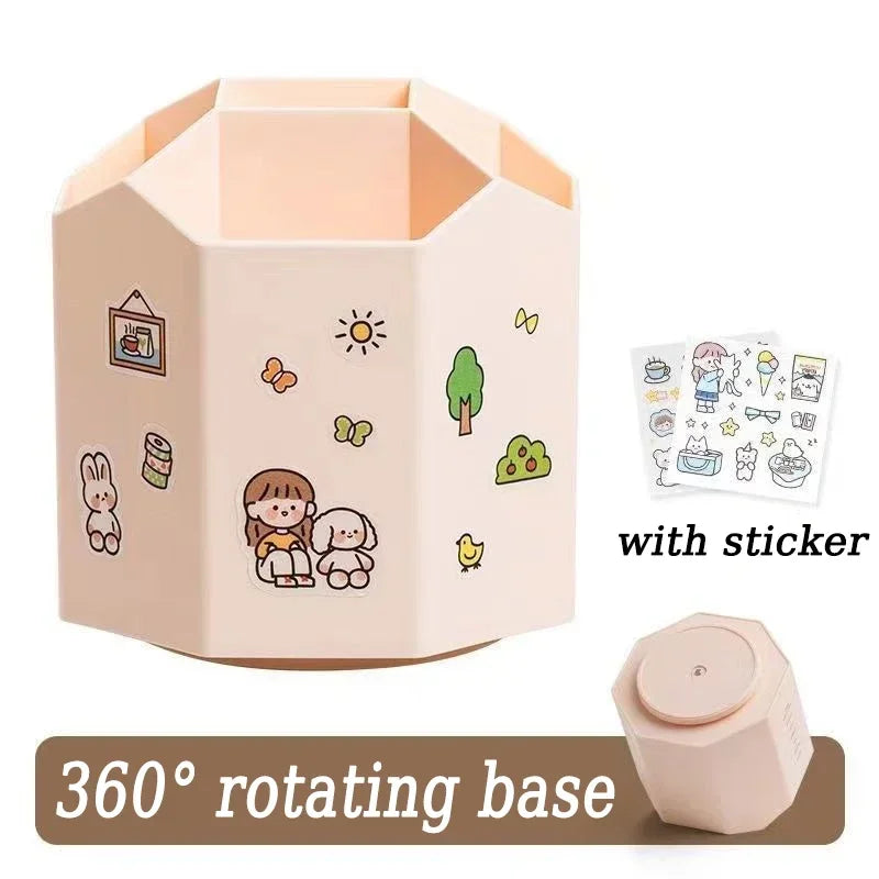 Desk organiser met ruimte voor sticky notes