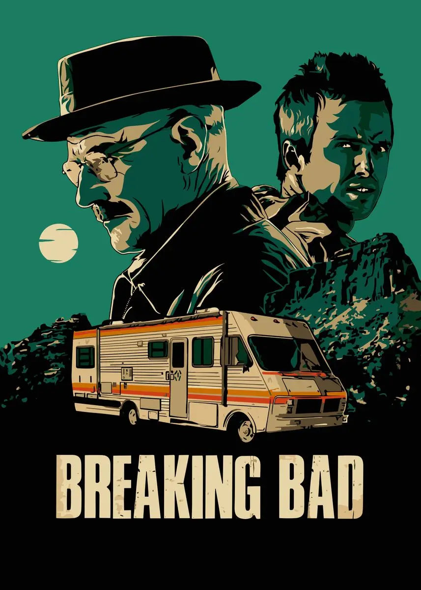 Zwart-wit portretposter