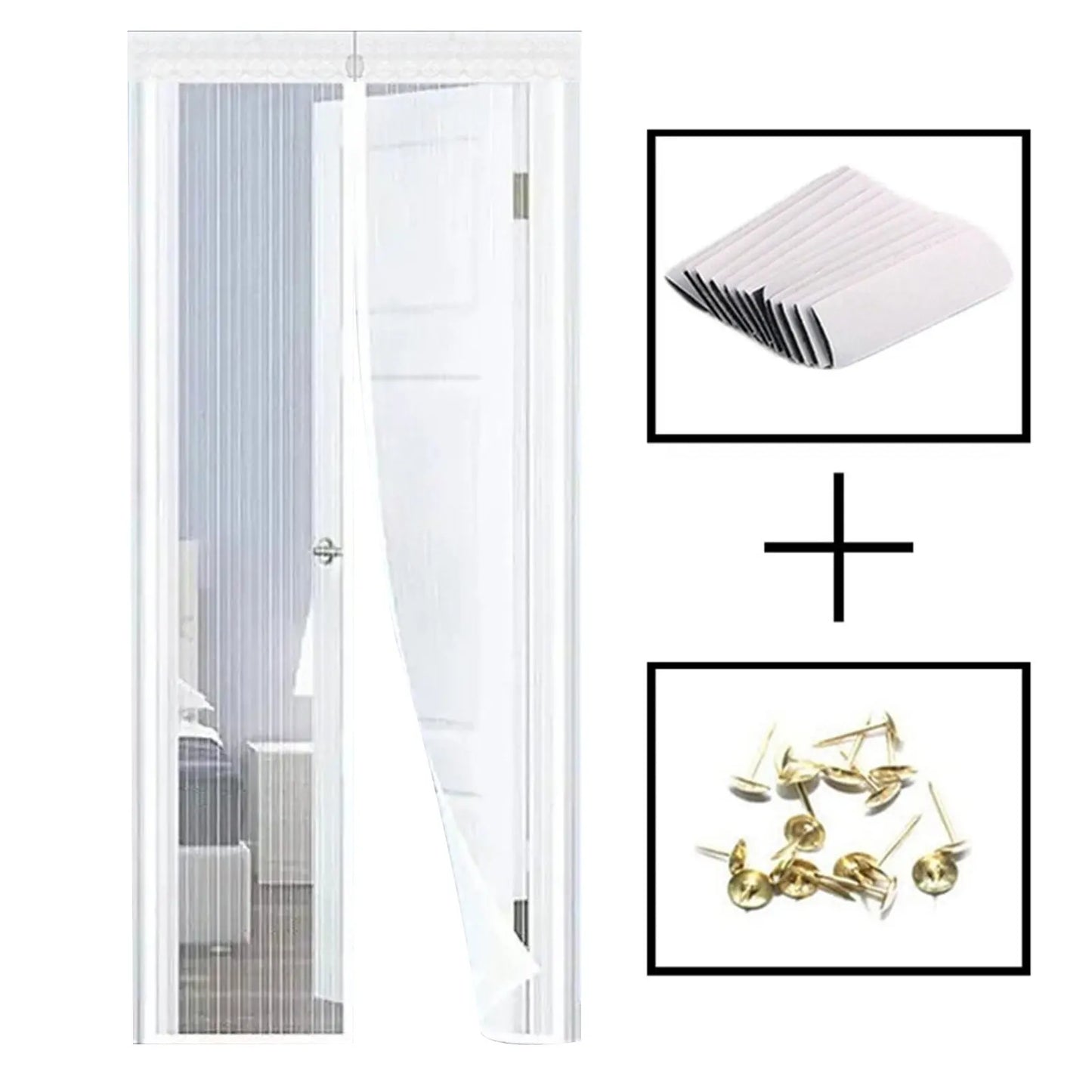 Gordijn voor deur in klassiek design – Tijdloos mooi