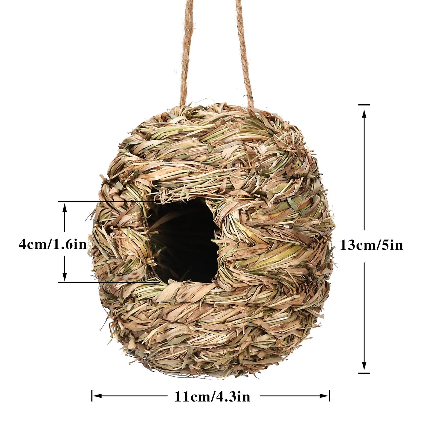 Welkoop vogelhuisje met regenrand – Blijft droog binnenin