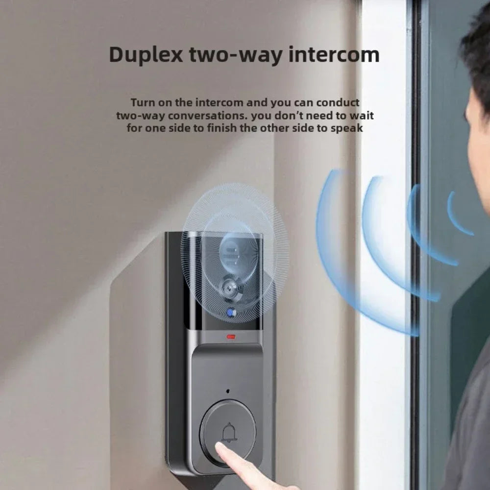 Deurbel met camera en bewegingssensor – Slimme detectie
