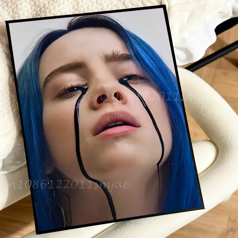 Kunstposter met klassiek werk