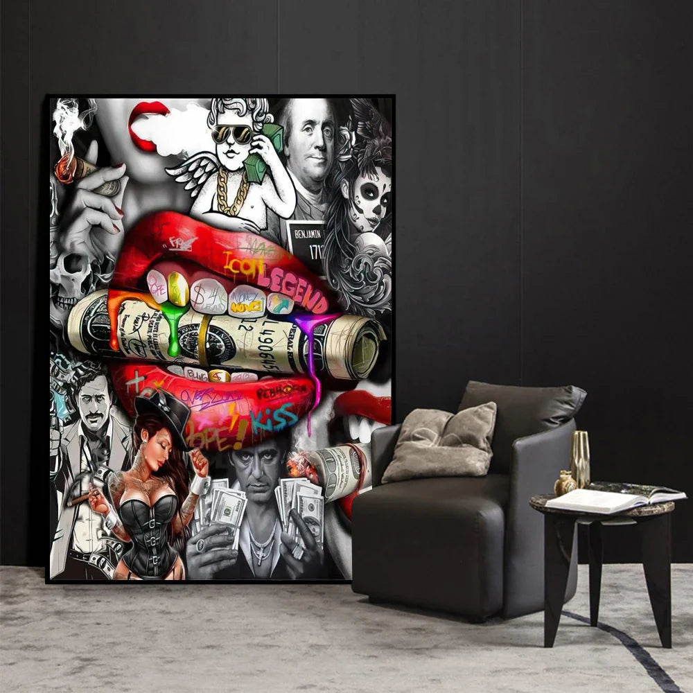Posterstore kunstafdrukken op dik papier
