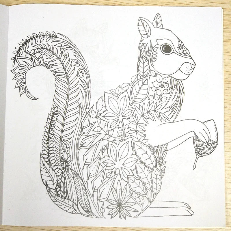 Bruna kleurboek met zen-illustraties – Mindful kleuren
