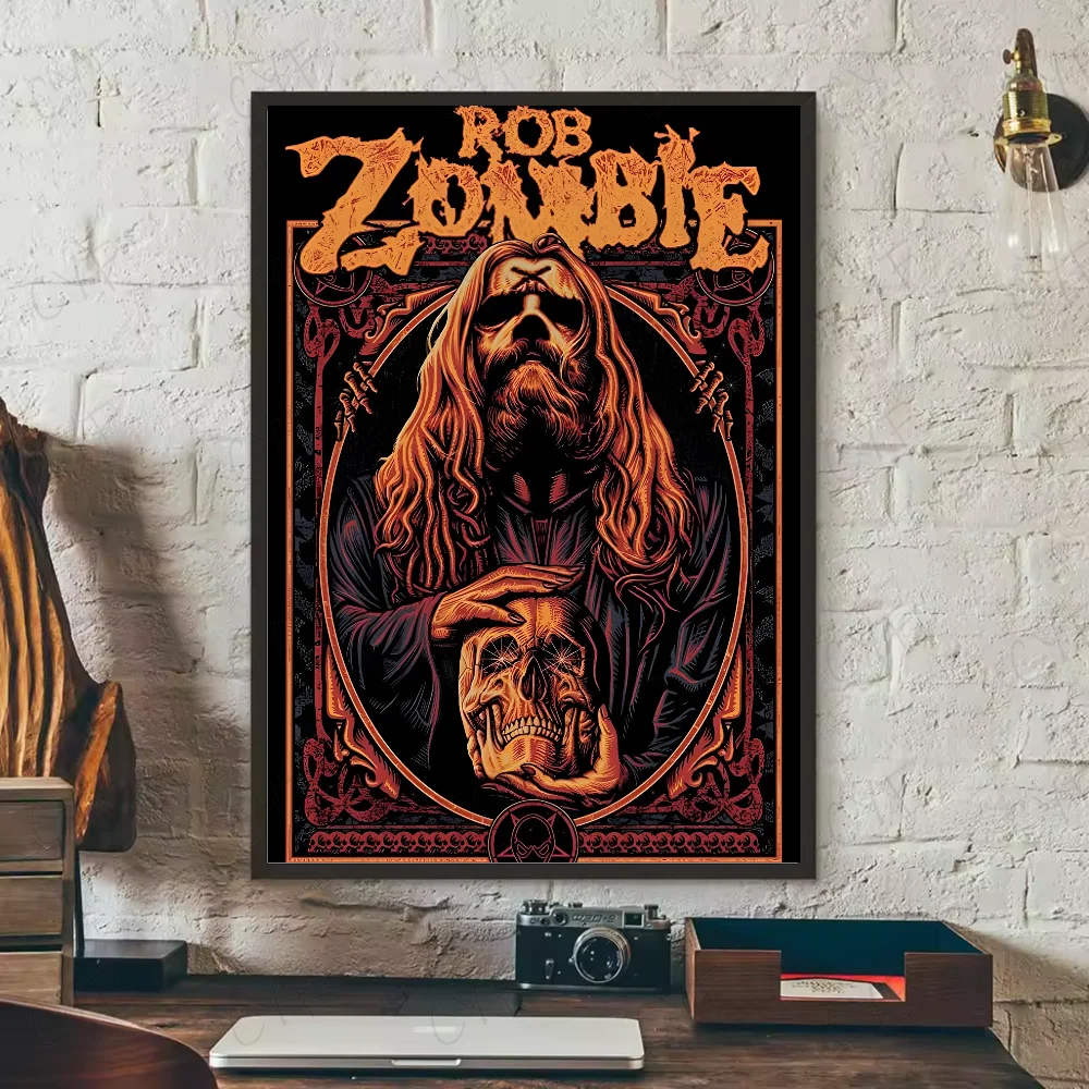 Posters met marmeren textuur en gouden accenten