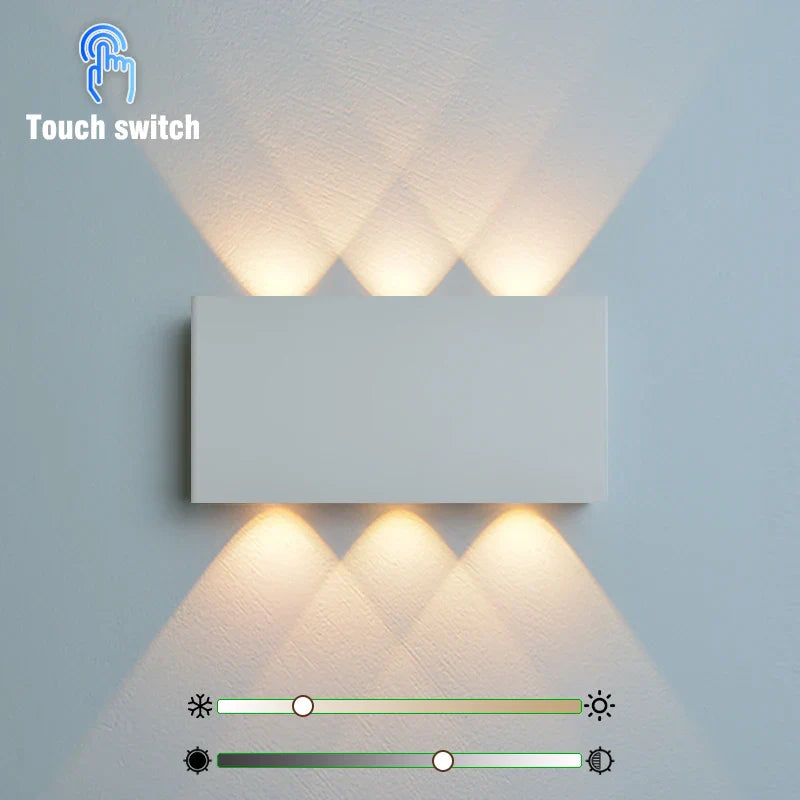 Kleine wandlamp op batterijen β Past in elke hoek