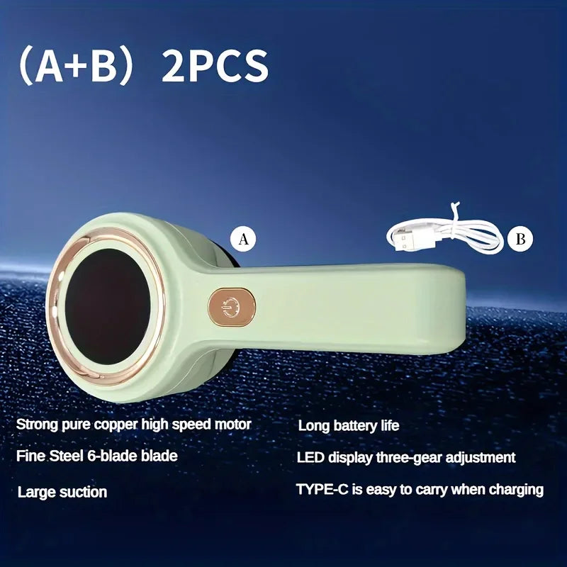 Stille pluizentondeuse voor avondgebruik