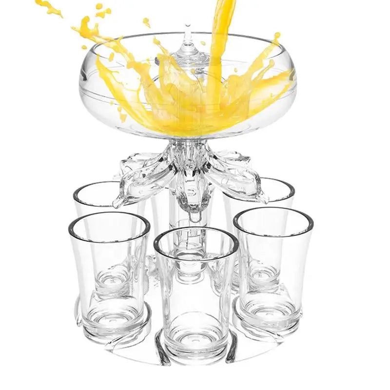 Drankdispenser met opvouwbare standaard – Compact op te bergen