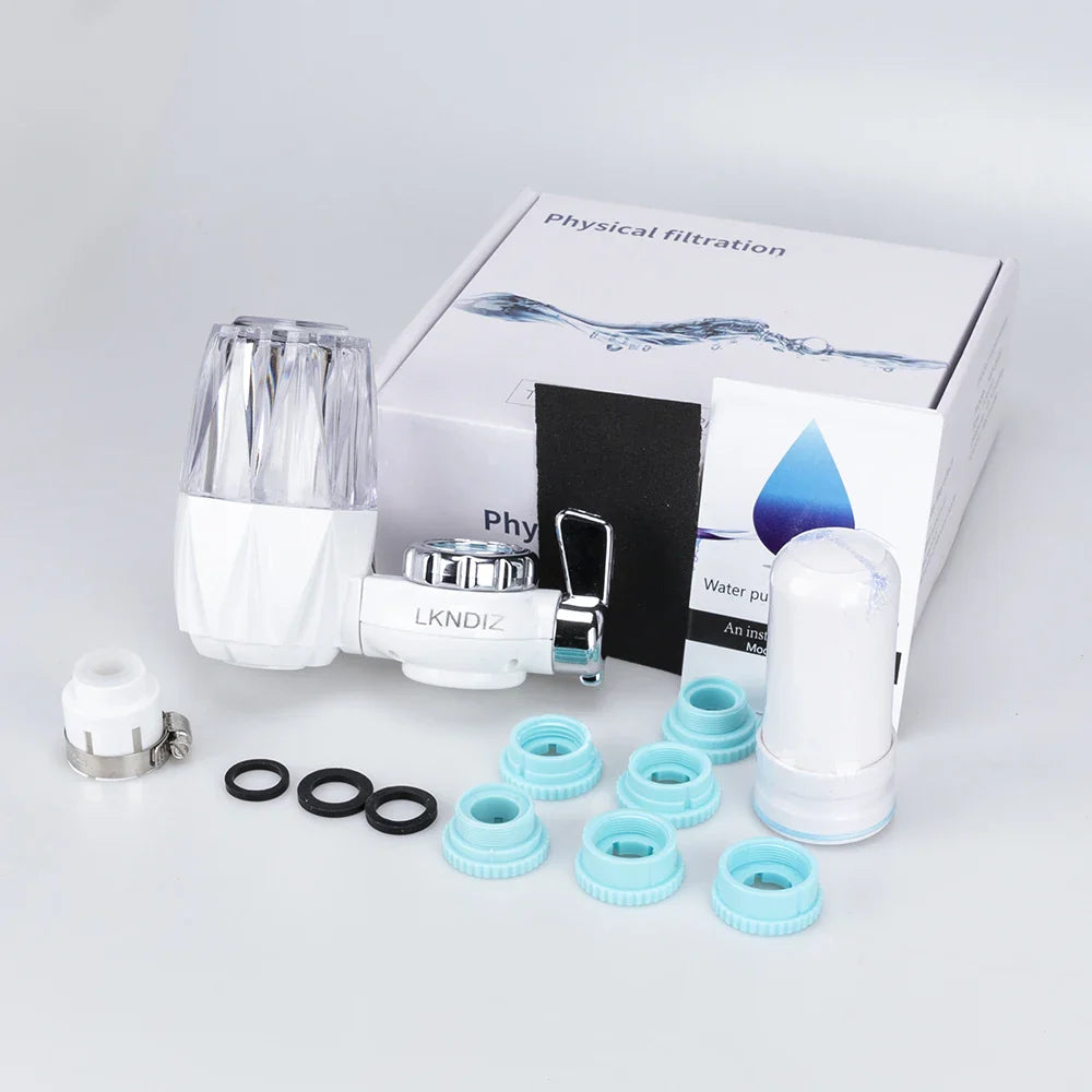 Waterfilter voor kraan met vervangbare cartridge – Handig in gebruik