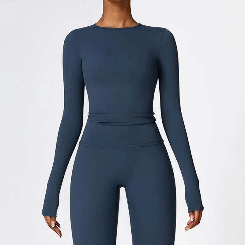 Trendy yoga kleding in fleurige prints