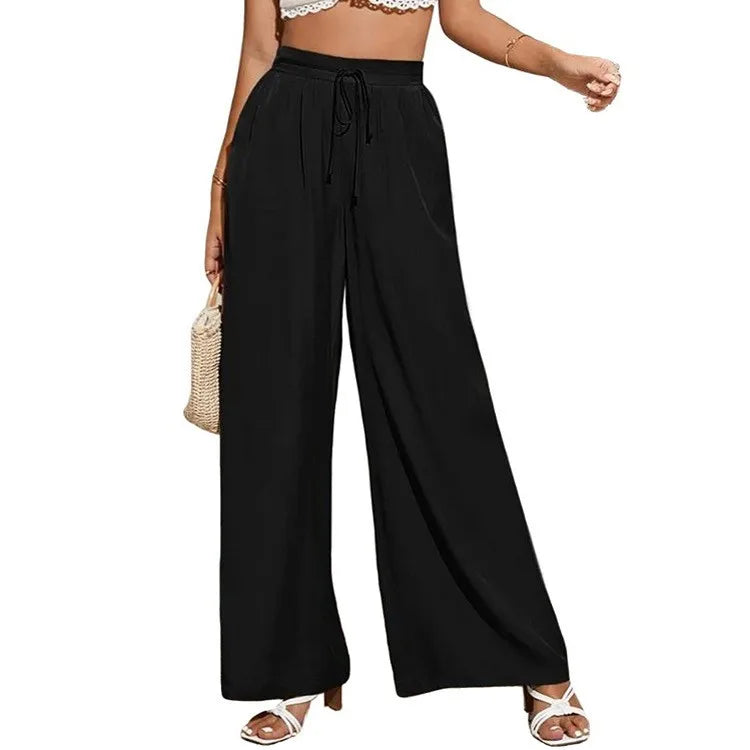 Linnen broek dames met knoopsluiting – Tijdloze afwerking