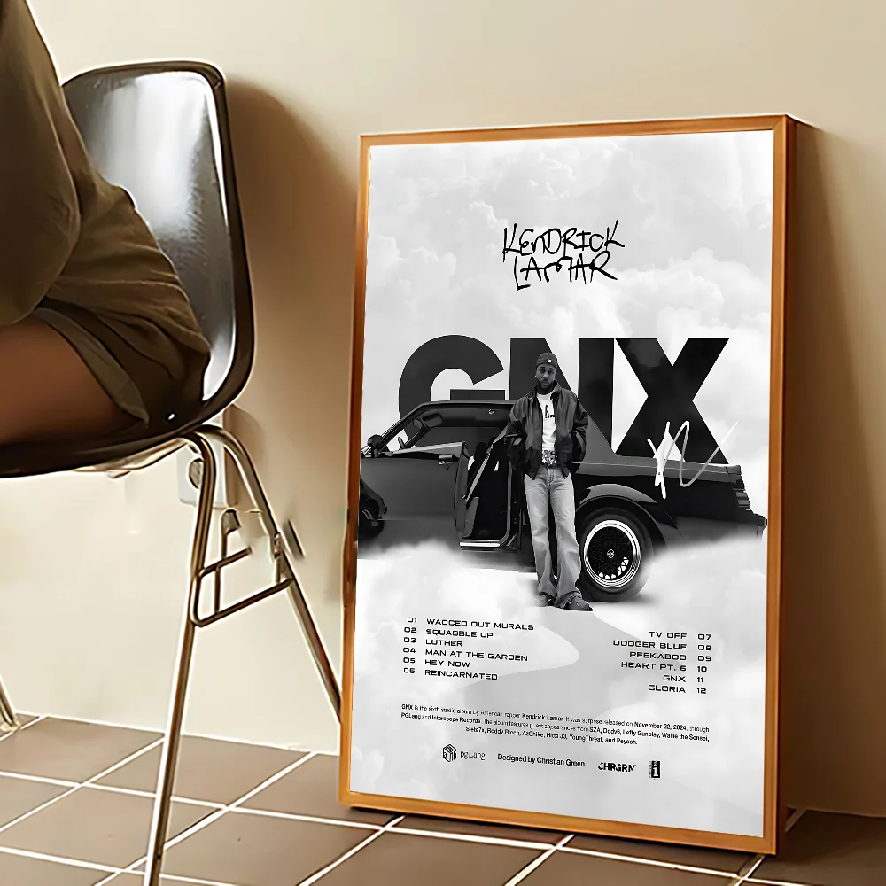 Grote posters met rustige uitstraling