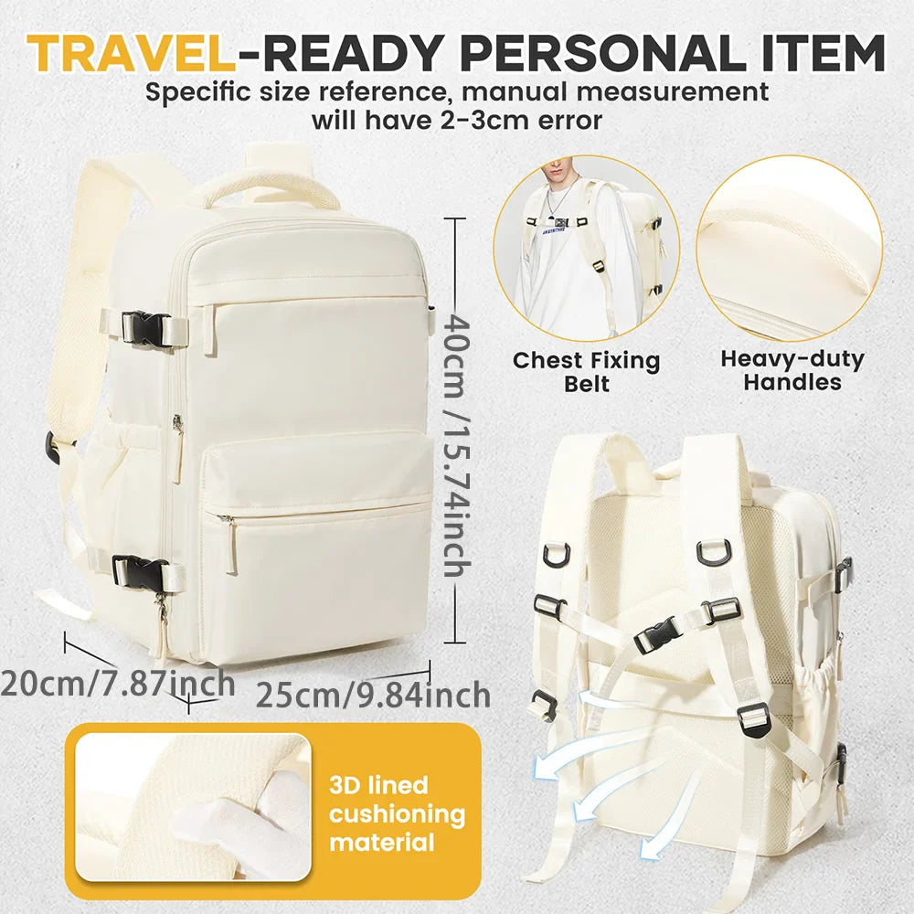 MATEIN Handbagage 40x30x20, Uitbreidbaar 30L Kleine Reisrugzak Mannen School Rugzak Vrouwen Huttentas voor Easyjet voor Zaken, Werk, Reizen, Paarsgrijs MATEIN Handbagage 40x30x20, Uitbreidbaar 30L Kleine Reisrugzak Mannen School Rugzak Vrouwen Huttentas voor Easyjet voor Zaken, Werk, Reizen, Paarsgrijs