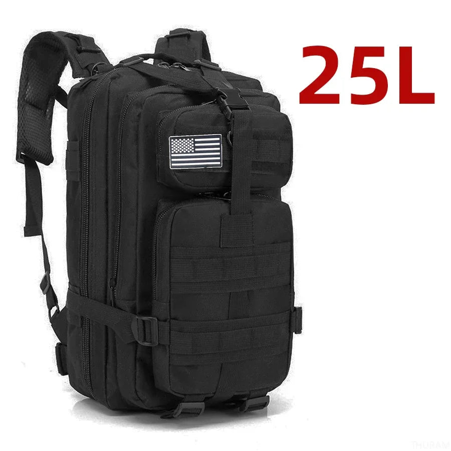 Handbagage rugzak met robuuste ritsen