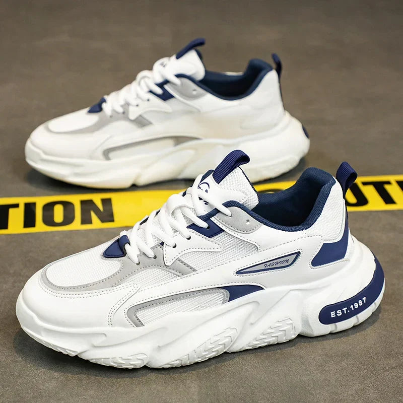 Sportieve mesh sneakers voor heren in de zomer