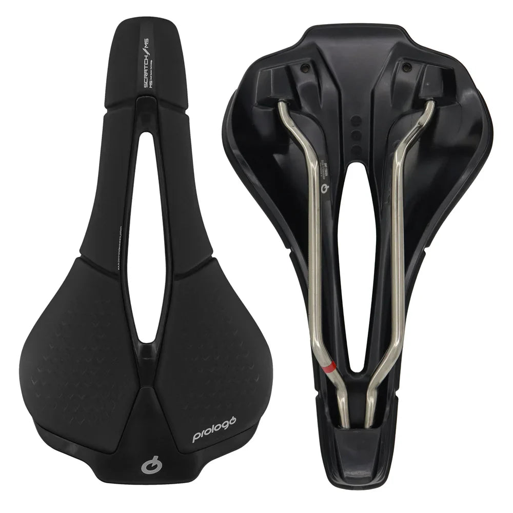 Fietszadel met extra comfort voor lange ritten