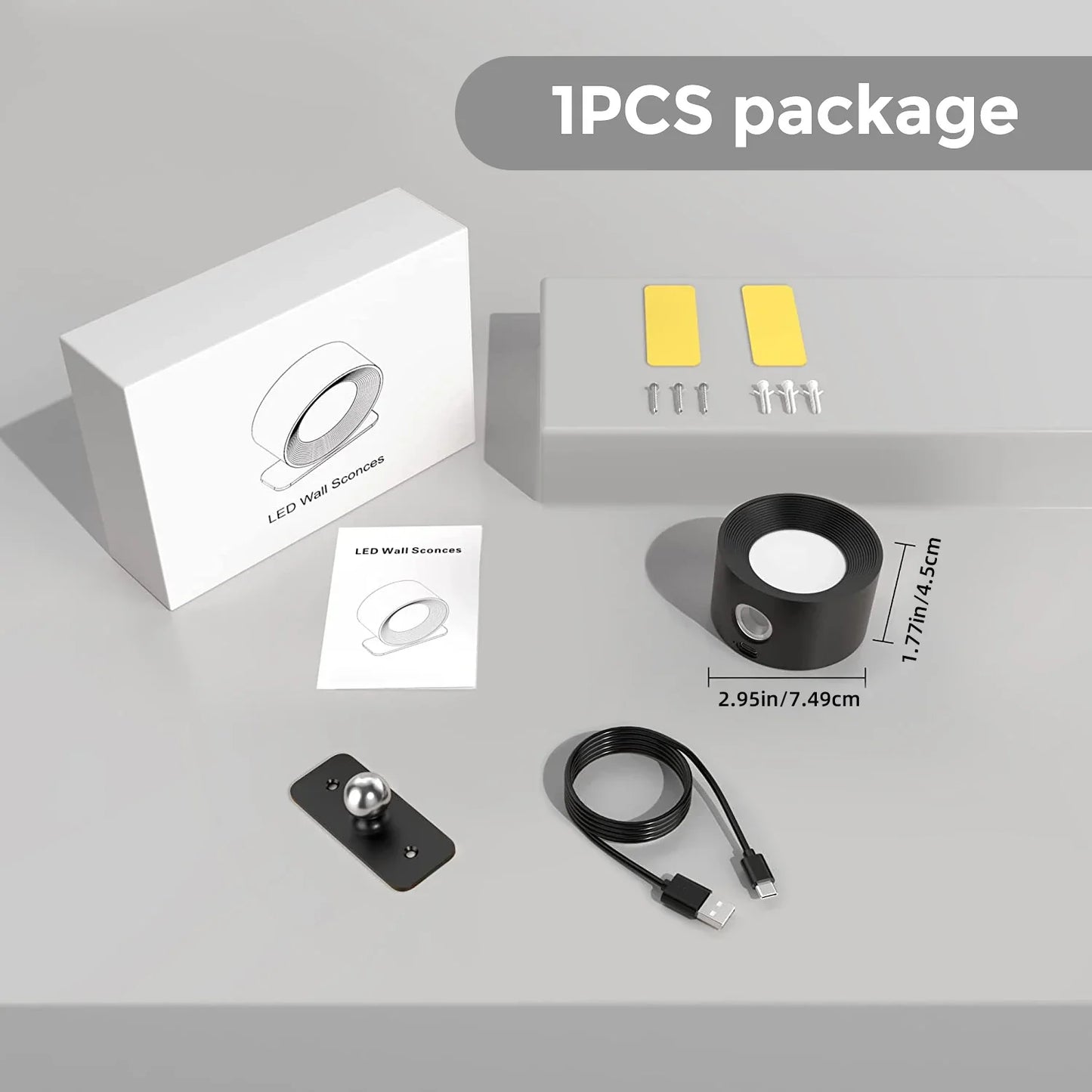 Kleine wandlamp op batterijen – Subtiel en efficiënt