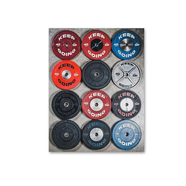 Woonkamer poster met rustgevende kleuren