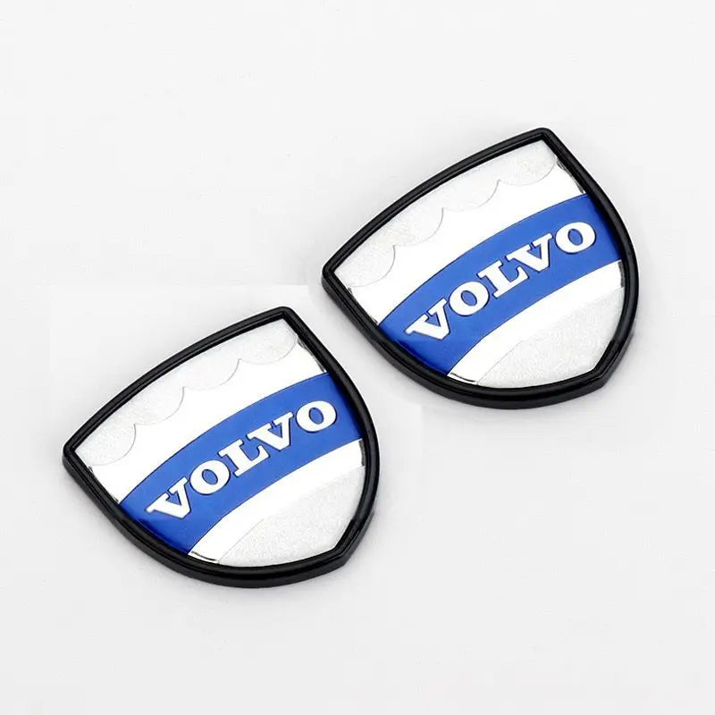 Auto stickers - Gele Volvo badges voor een unieke uitstraling