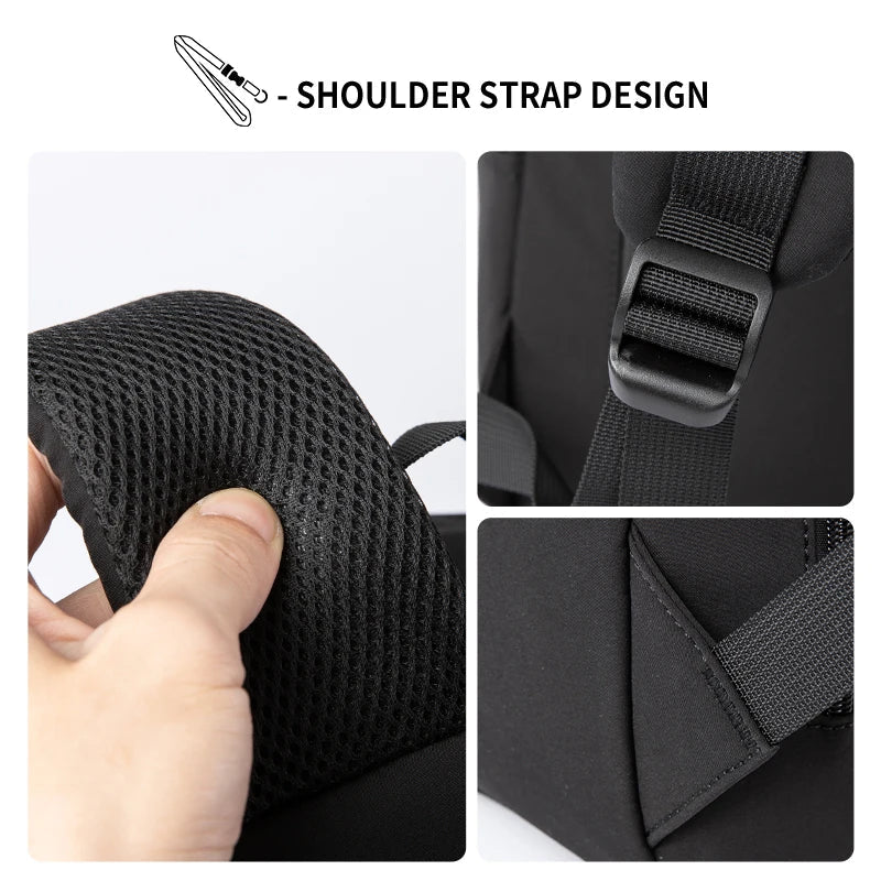 Handbagage rugzak met meerdere vakken β Slim ingedeeld