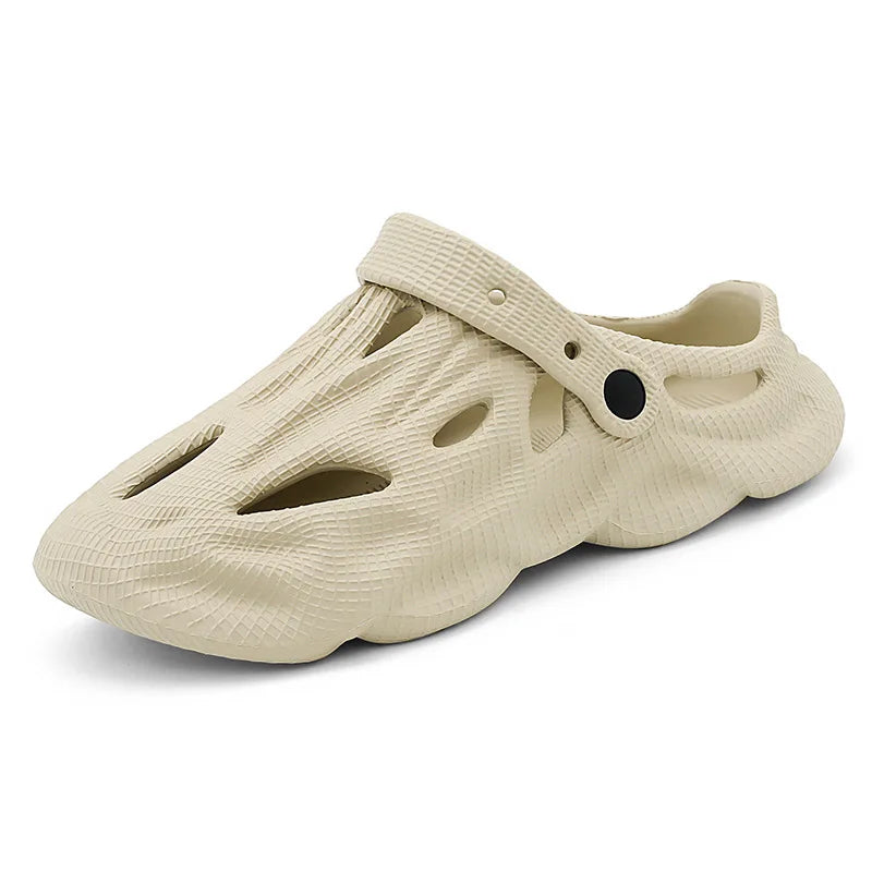 Mesh slippers heren voor warme dagen