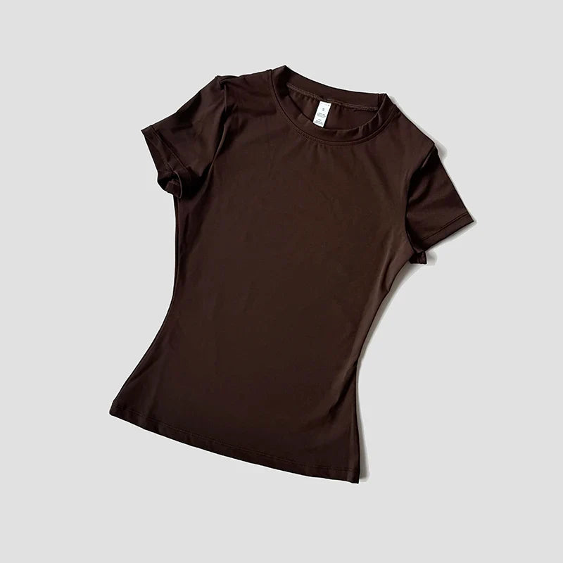 Moderne yoga kleding van H&M in effen kleur