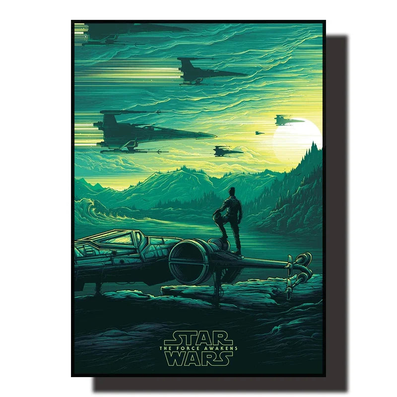 Artistieke posters voor woonkamer en hal